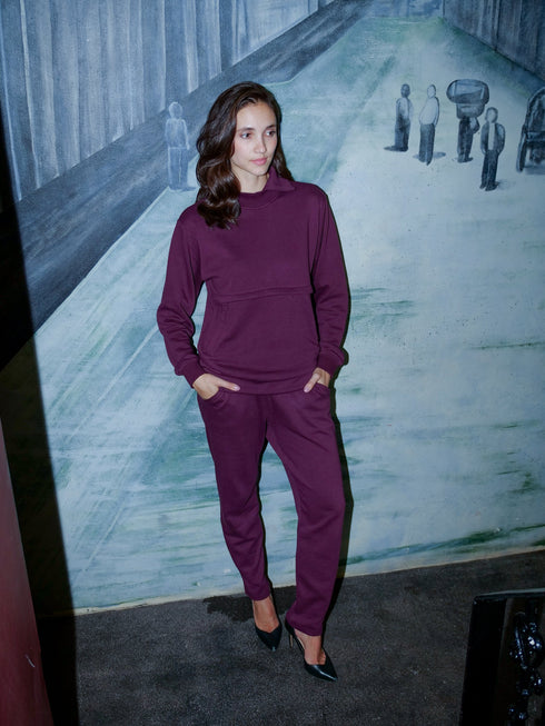 Collared Sweat Set